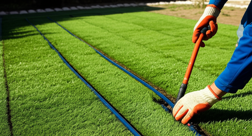 Instalacion de cesped